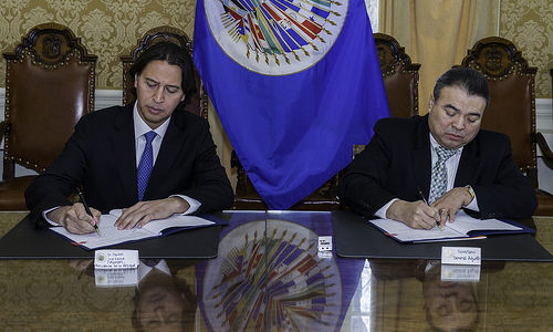 REDBOA firma convenio con la OEA