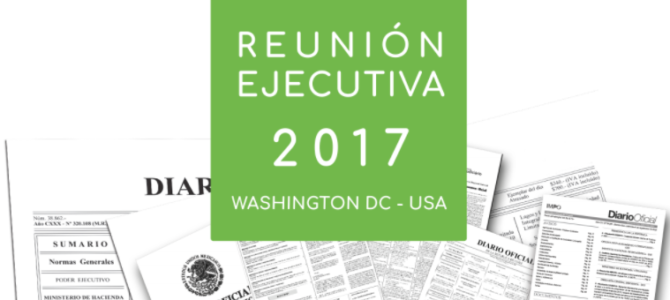 Reunión Ejecutiva 2017  REDBOA – Washington D.C